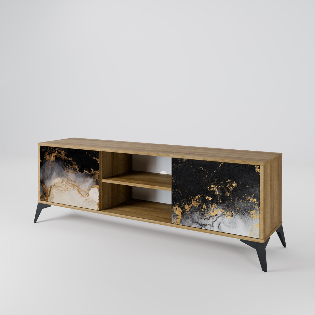 MARBLE OF TOMMORROW 2-Door TV Cabinet
