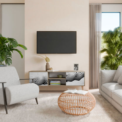 MONOCHROME MIRAGE 2-Door TV Cabinet