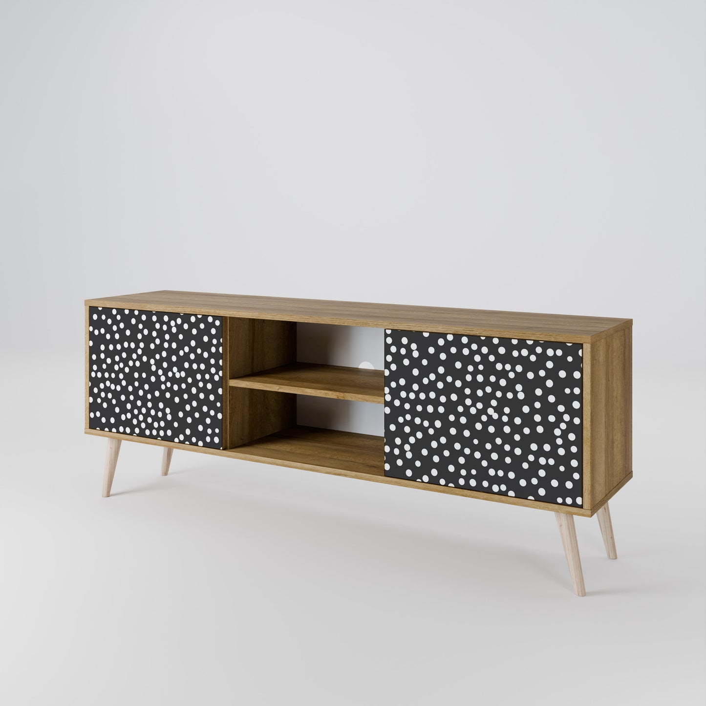 BLINDING LIGHTS 2-Door TV Cabinet