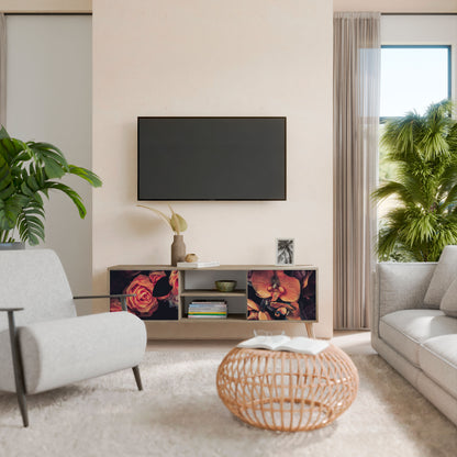 NEVERENDING BLOOM 2-Door TV Cabinet