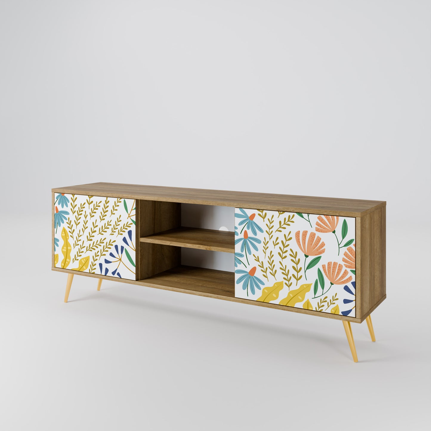 HELLO SPRING 2-Door TV Cabinet
