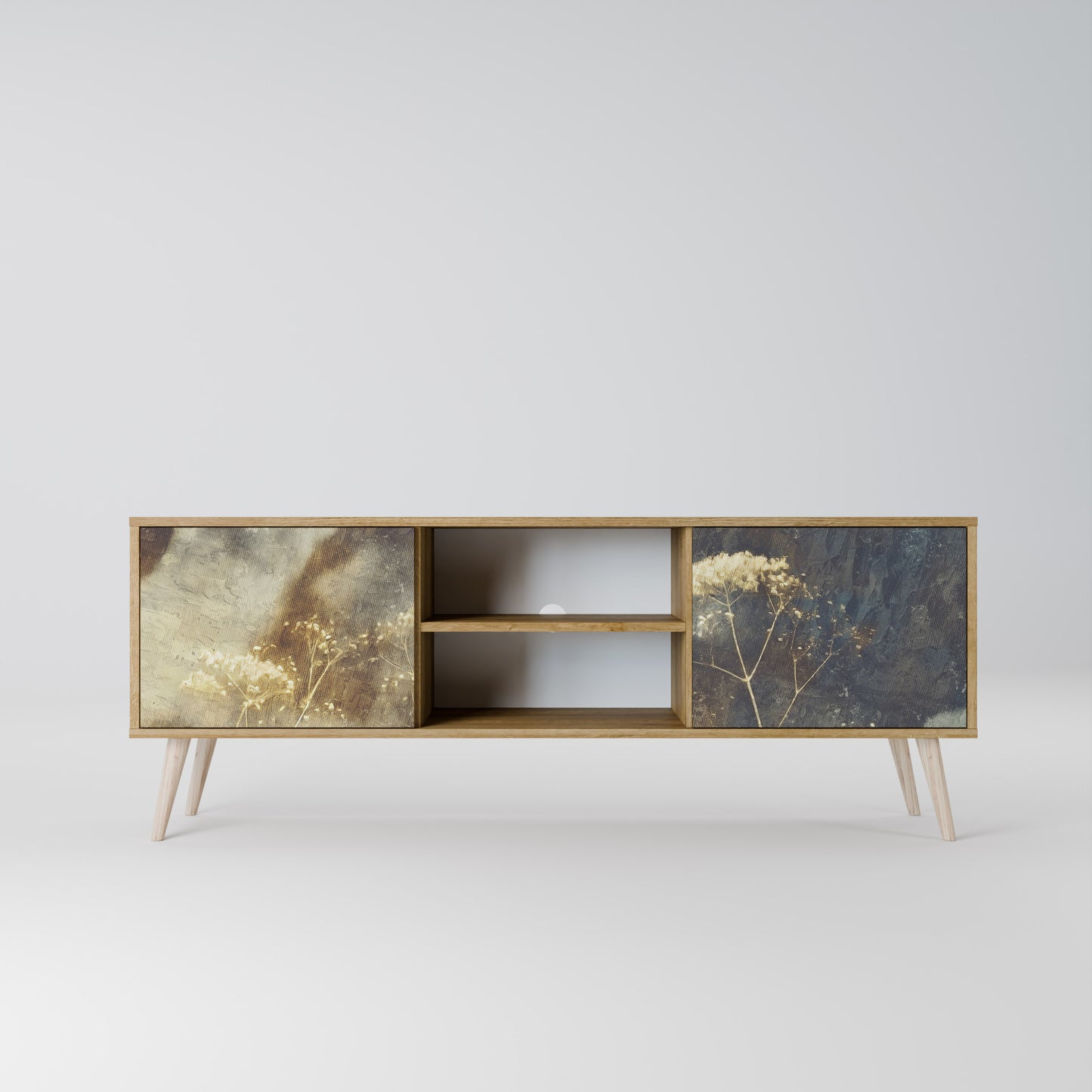 GENTLE POWER 2-Door TV Cabinet