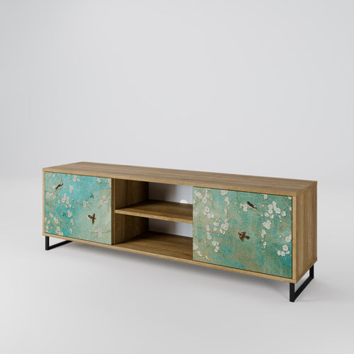 BLOOMING CHARM 2-Door TV Cabinet