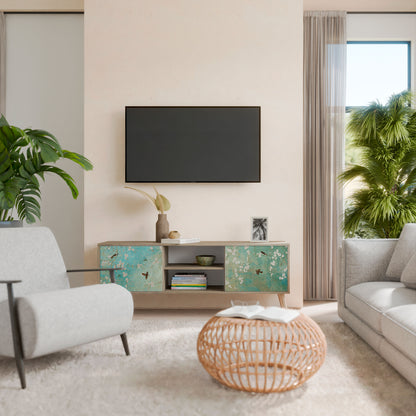 BLOOMING CHARM 2-Door TV Cabinet