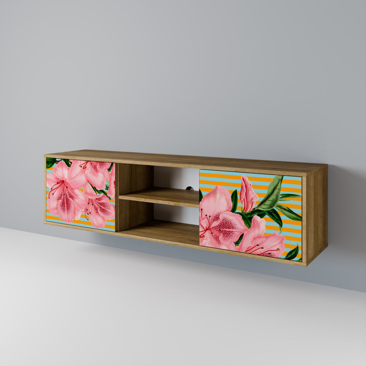 FRAGILE BEAUTY 2-Door TV Cabinet