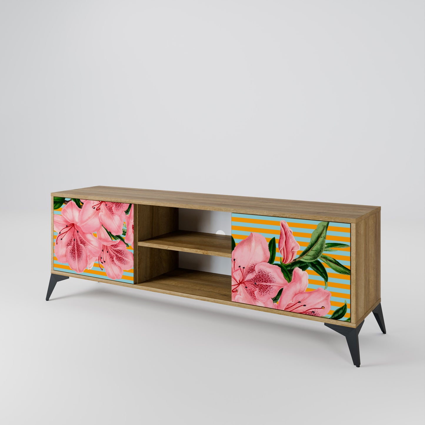 FRAGILE BEAUTY 2-Door TV Cabinet