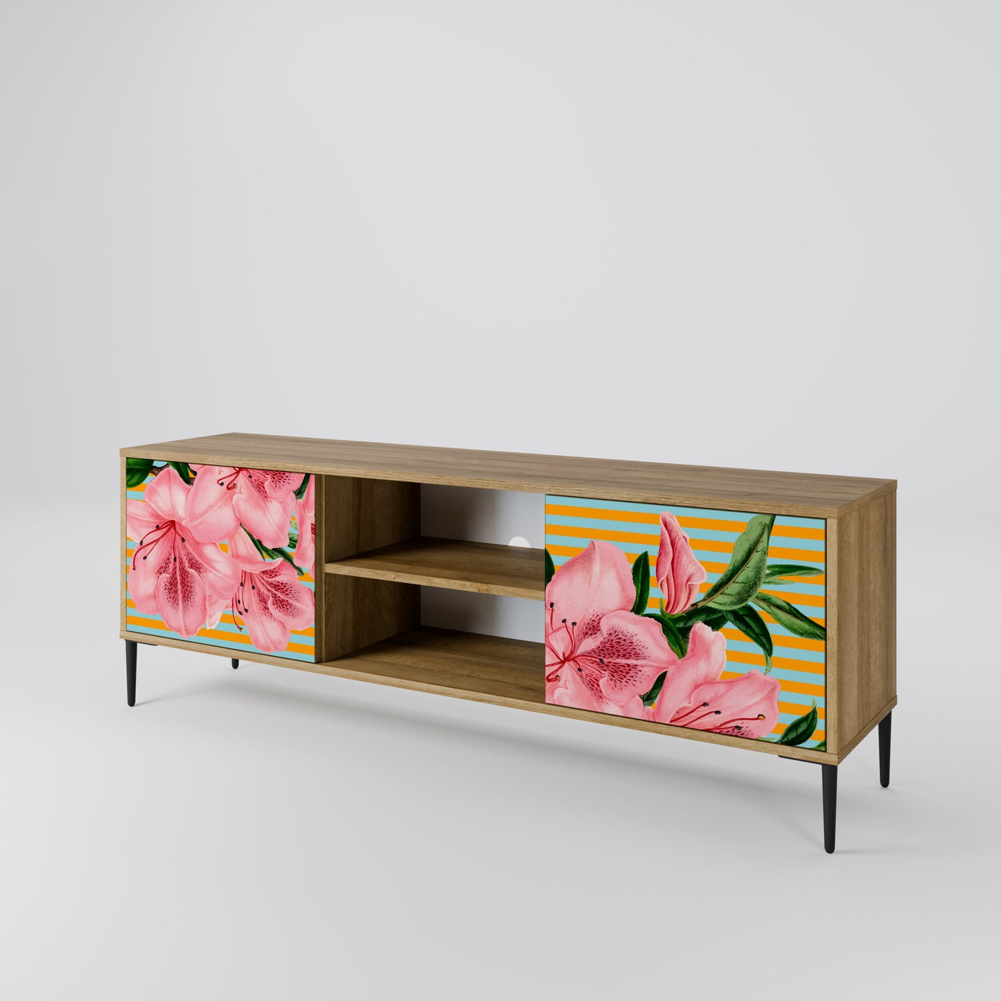 FRAGILE BEAUTY 2-Door TV Cabinet