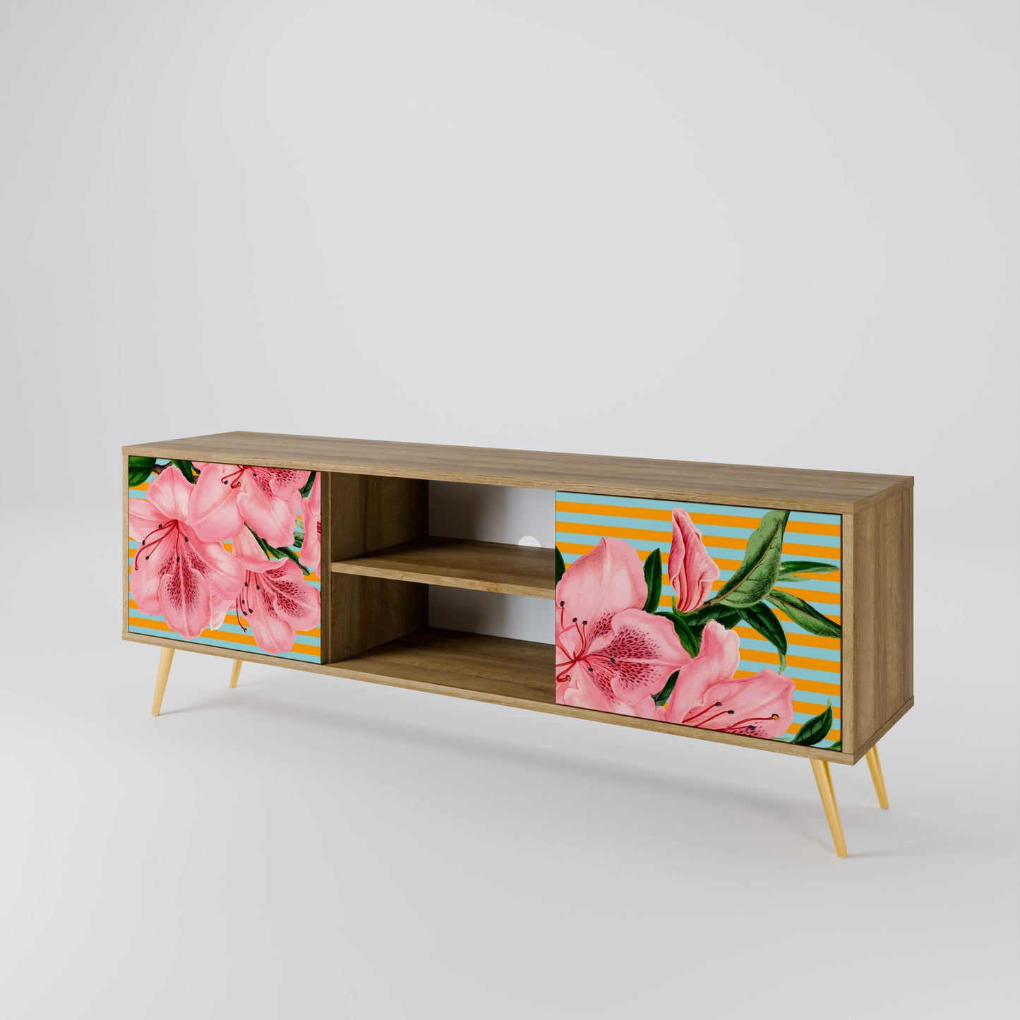 FRAGILE BEAUTY 2-Door TV Cabinet
