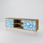 BLOOMY MORNING 2-Door TV Cabinet