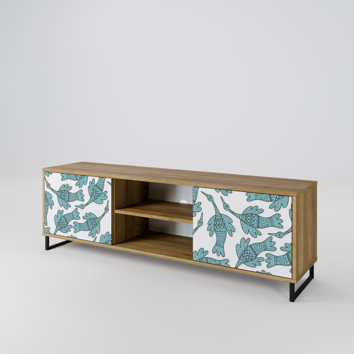 WATERSPOUT SONGIBIRD 2-Door TV Cabinet
