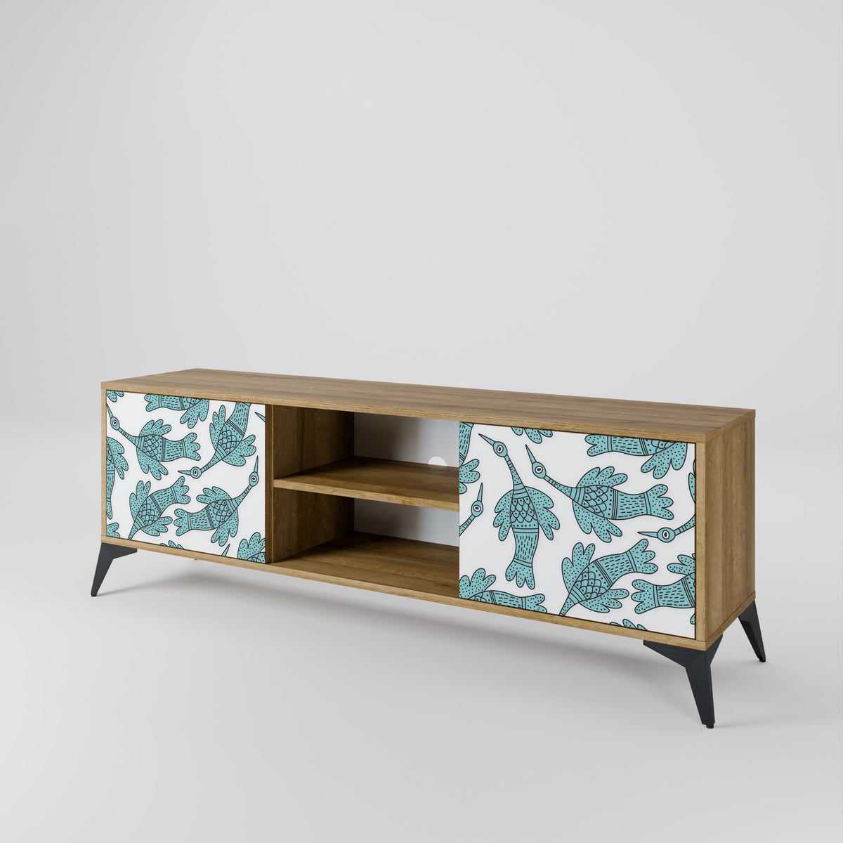 WATERSPOUT SONGIBIRD 2-Door TV Cabinet