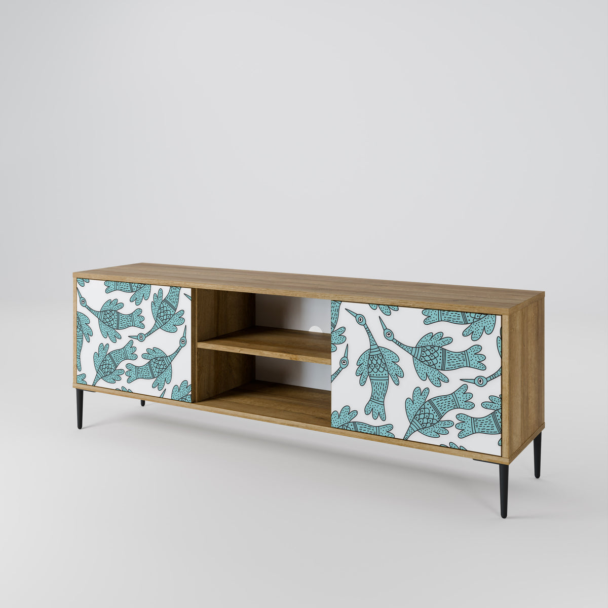 WATERSPOUT SONGIBIRD 2-Door TV Cabinet