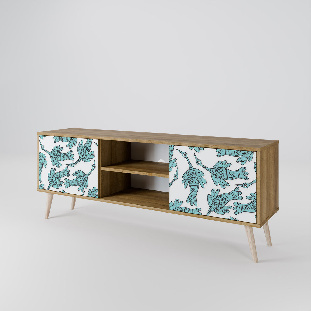 WATERSPOUT SONGIBIRD 2-Door TV Cabinet