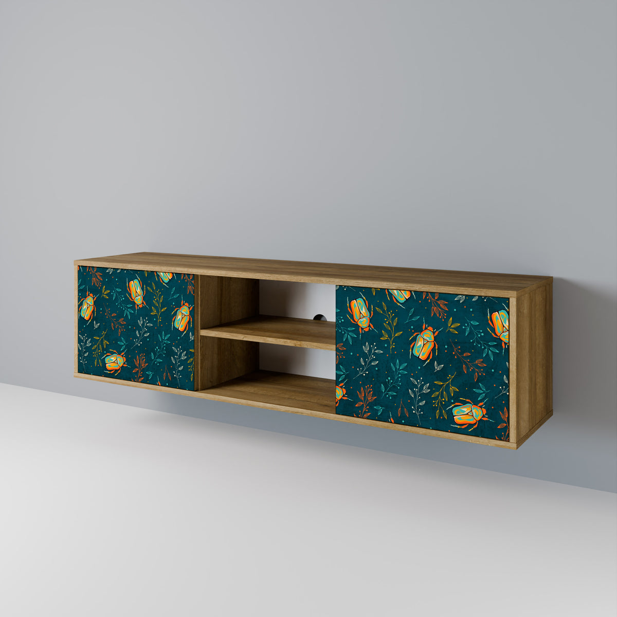 AUTUMN INSECTS 2-Door TV Cabinet