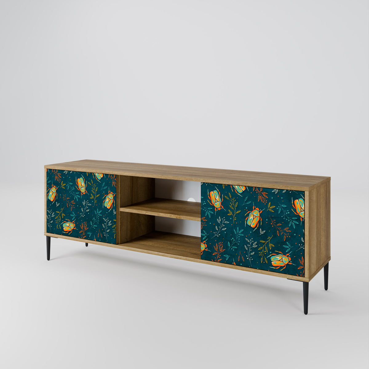 AUTUMN INSECTS 2-Door TV Cabinet
