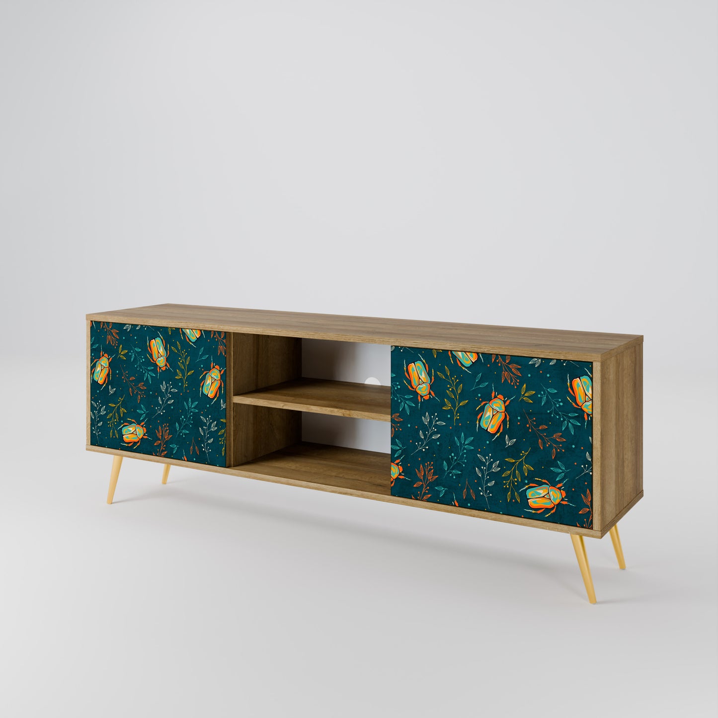 AUTUMN INSECTS 2-Door TV Cabinet