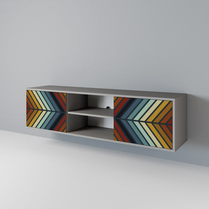 INDIGENOUS ZIGZAG 2-Door TV Cabinet