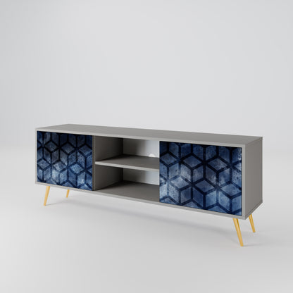 CUBIC MIST 2-Door TV Cabinet