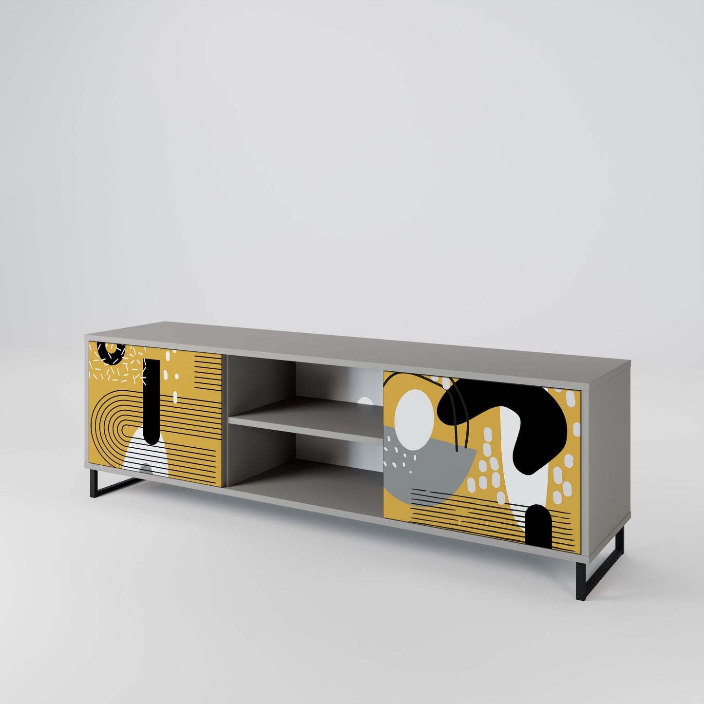 SHAPESHIFT SYMPHONY 2-Door TV Cabinet