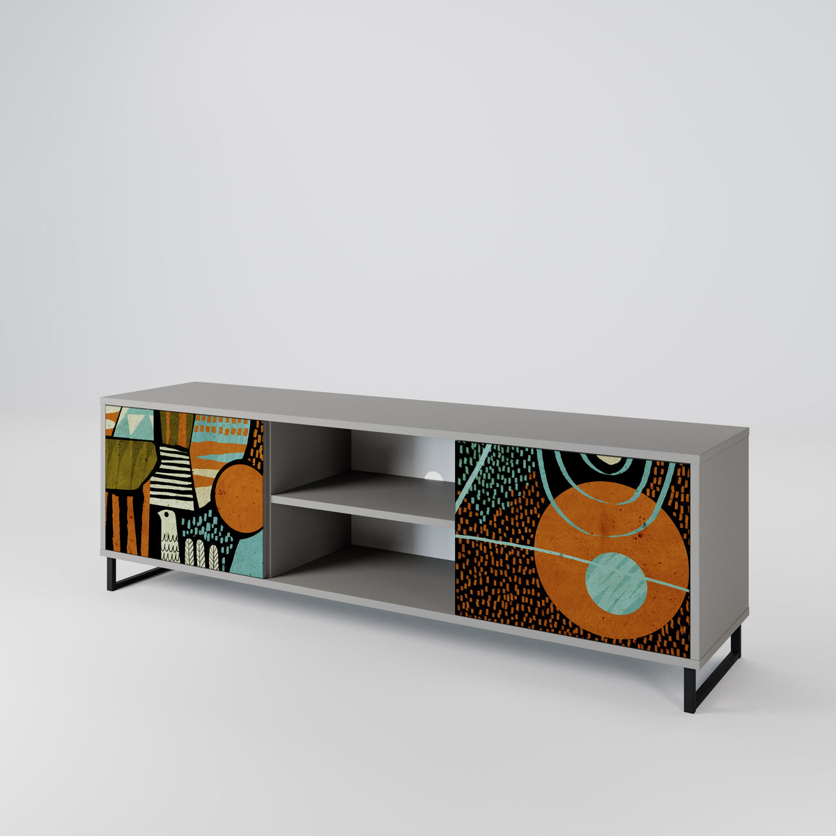 GEODE GLIMMER 2-Door TV Cabinet