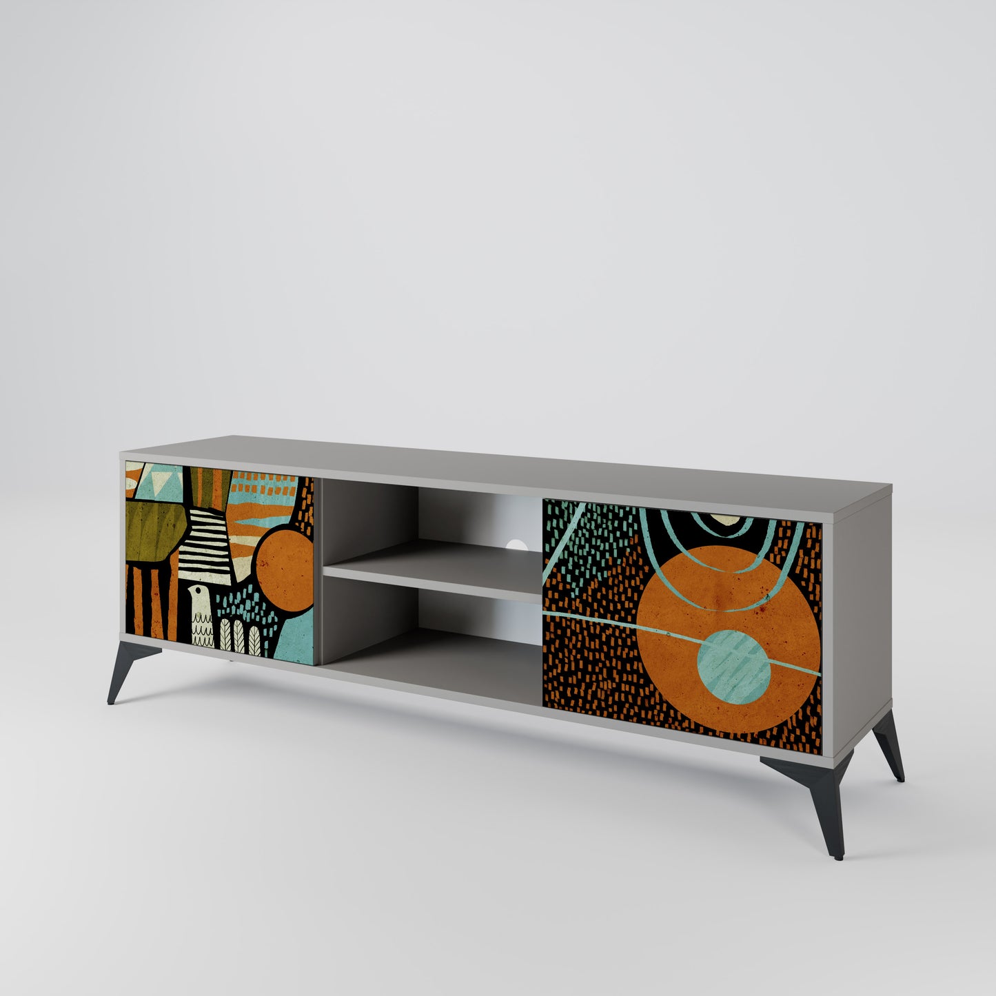 GEODE GLIMMER 2-Door TV Cabinet