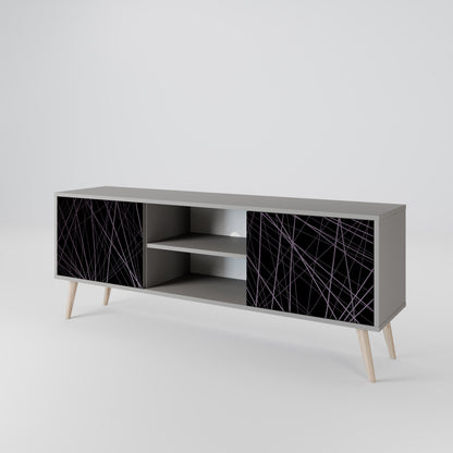 SHIMMER SPIDERGRAM 2-Door TV Cabinet