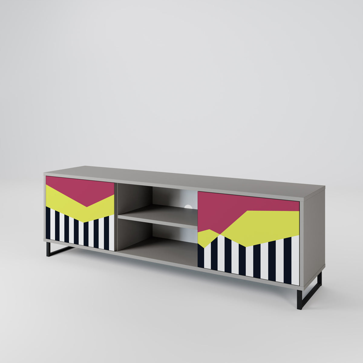 PIANO FANTASY 2-Door TV Cabinet