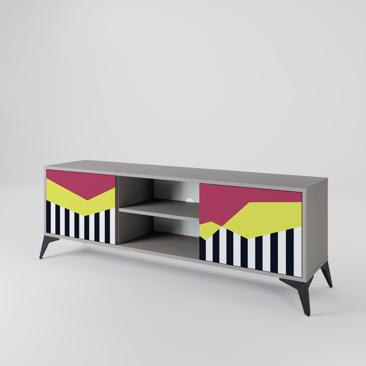 PIANO FANTASY 2-Door TV Cabinet