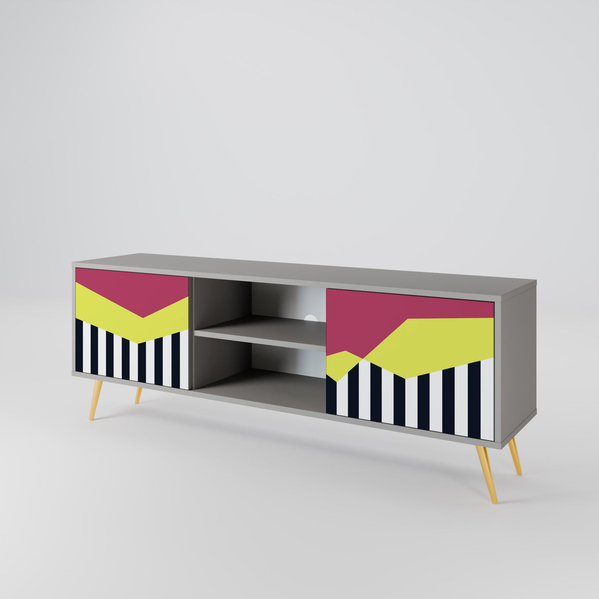 PIANO FANTASY 2-Door TV Cabinet