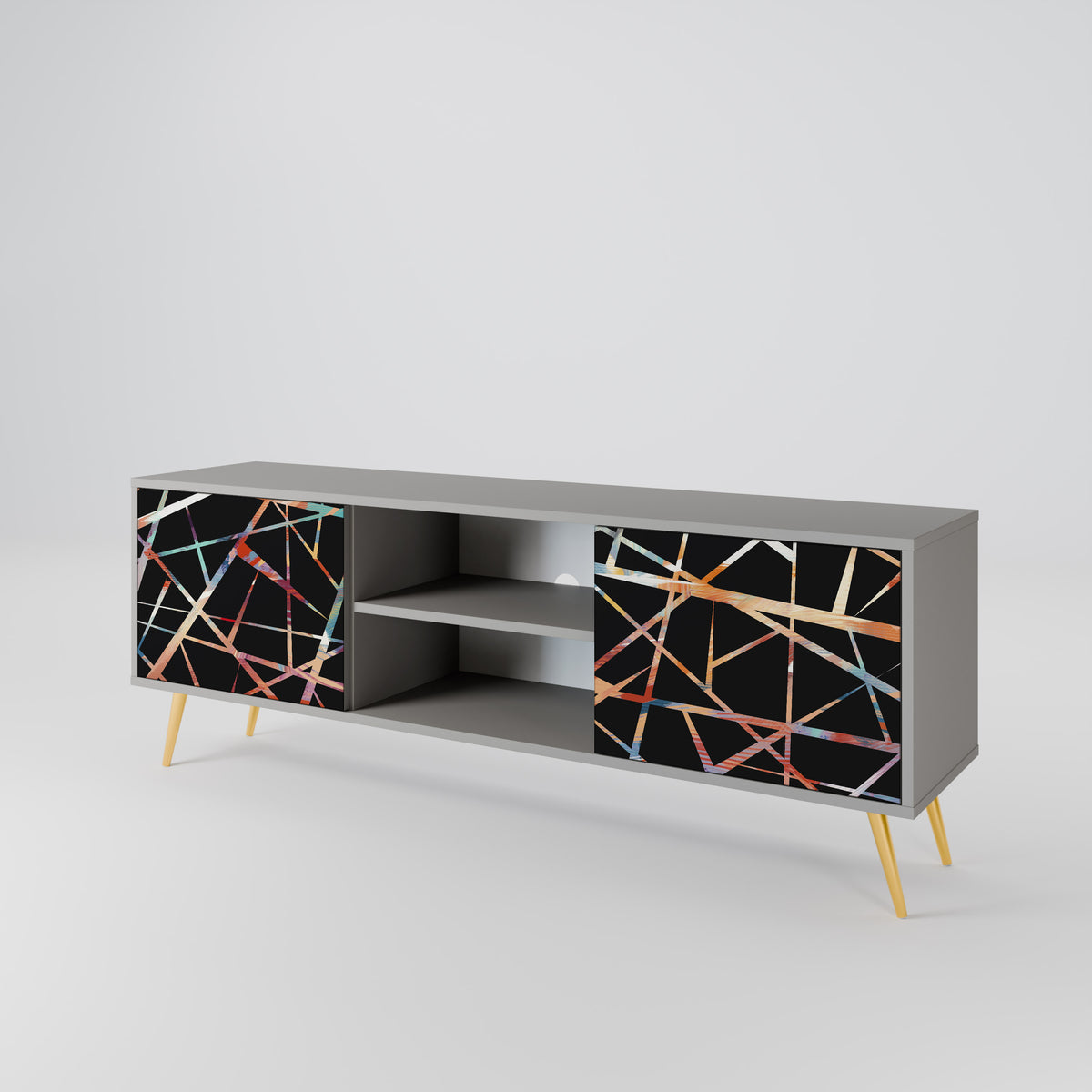 POLYGON VERVE 2-Door TV Cabinet