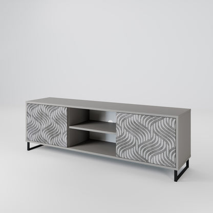CONCRETE MOVEMENT 2-Door TV Cabinet