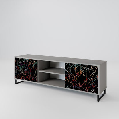 LUMINOUS SNARE 2-Door TV Cabinet