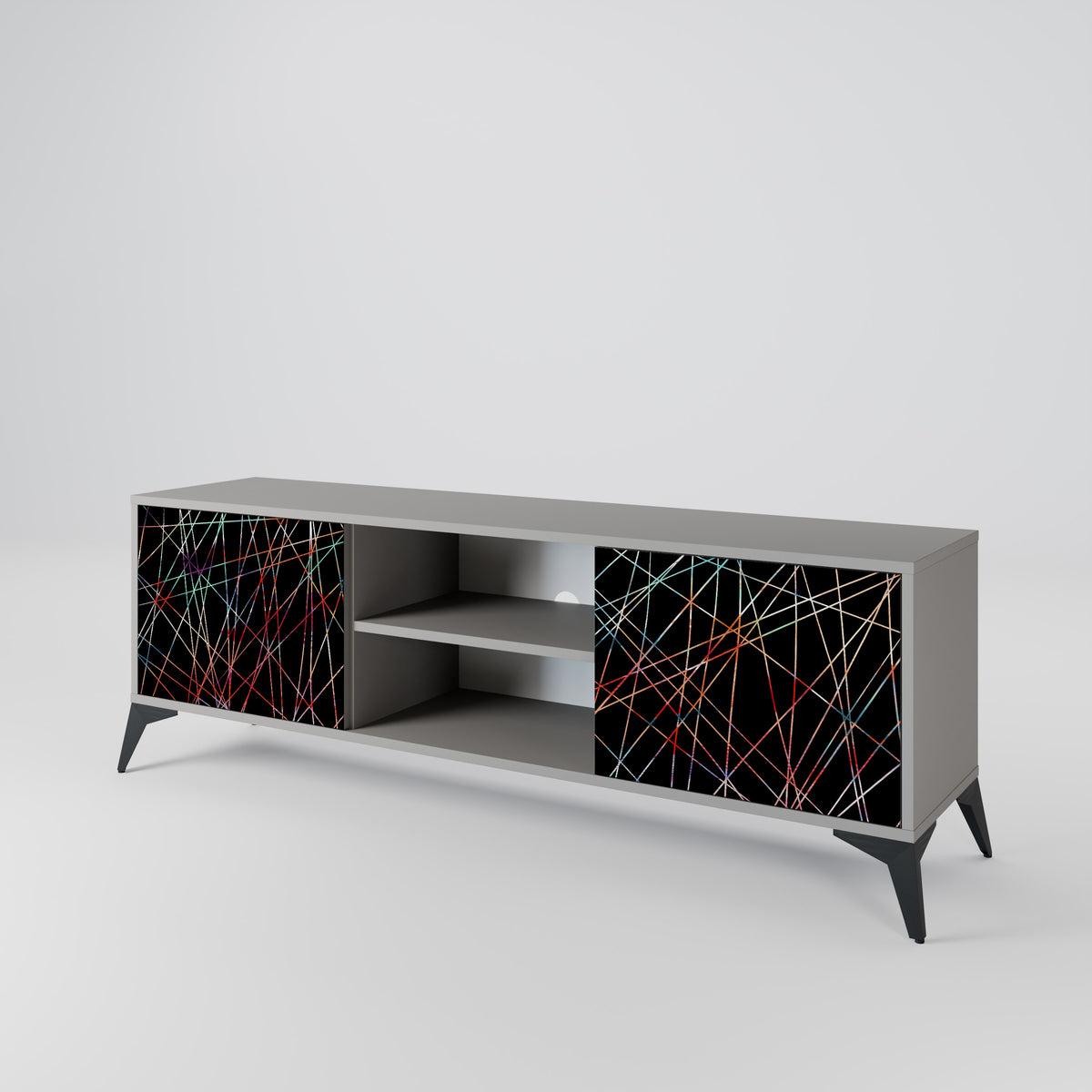 LUMINOUS SNARE 2-Door TV Cabinet
