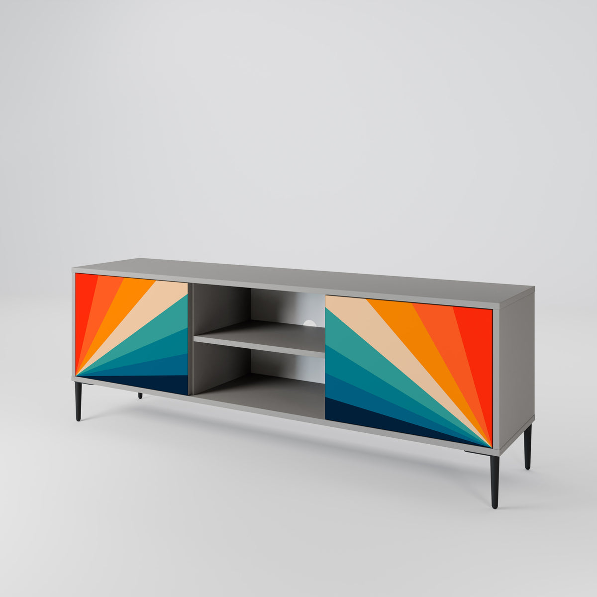 PRISM CONCUSSION 2-Door TV Cabinet