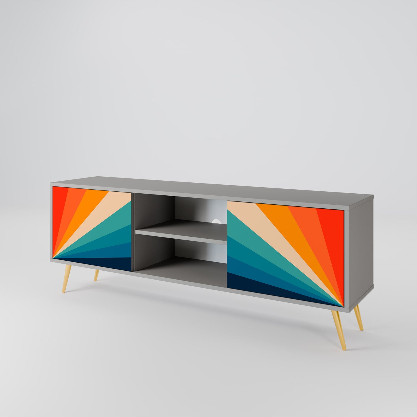 PRISM CONCUSSION 2-Door TV Cabinet