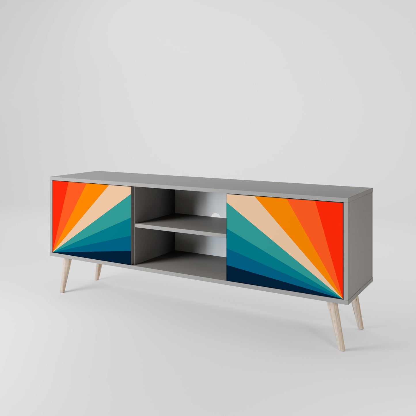 PRISM CONCUSSION 2-Door TV Cabinet