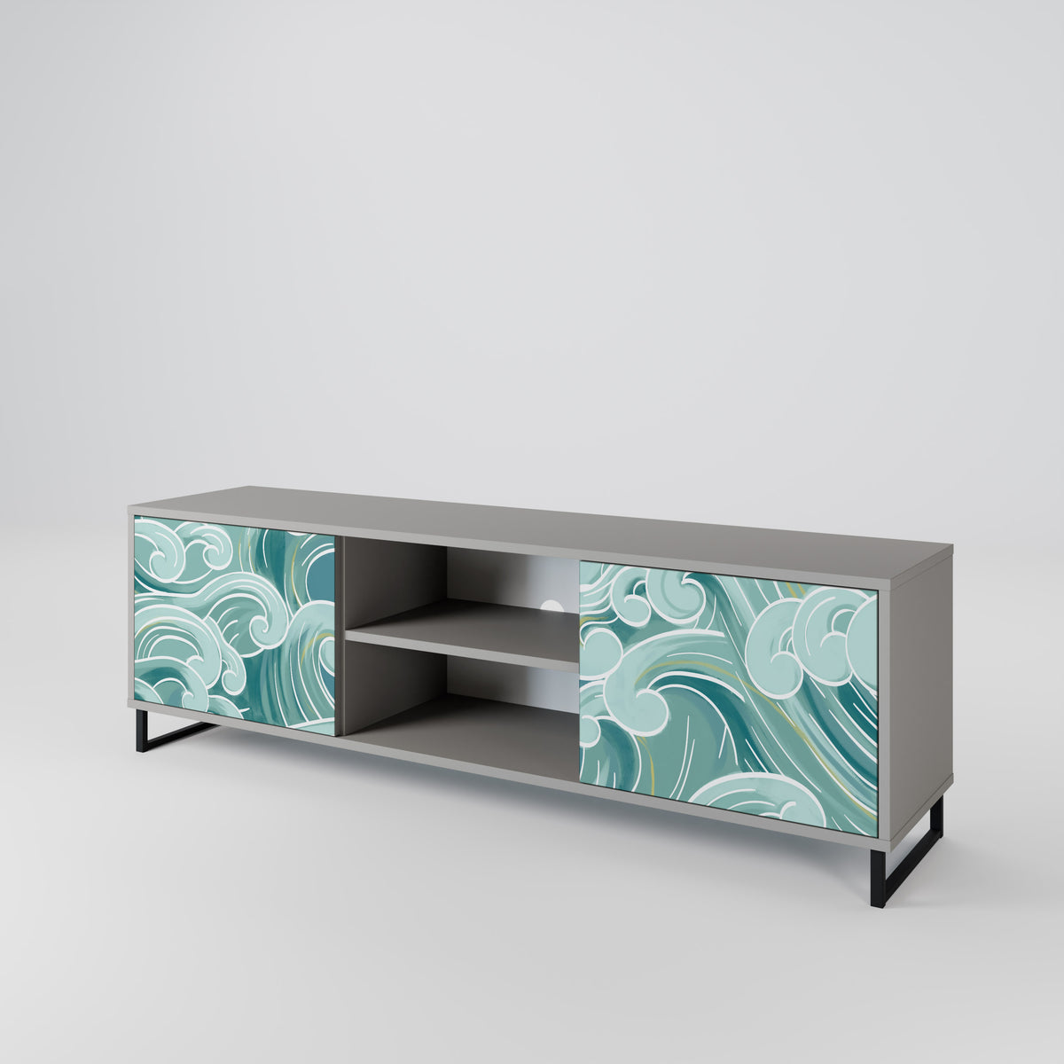 ASIAN SWAY 2-Door TV Cabinet