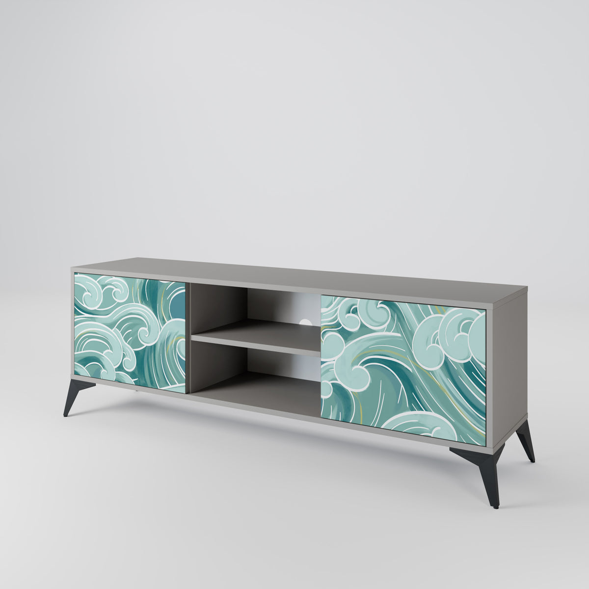 ASIAN SWAY 2-Door TV Cabinet
