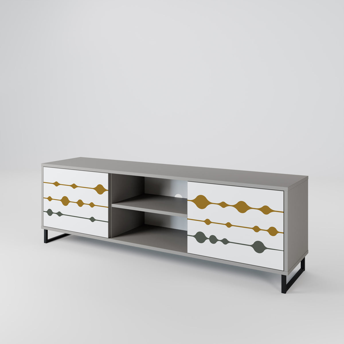 VIVID TONE 2-Door TV Cabinet