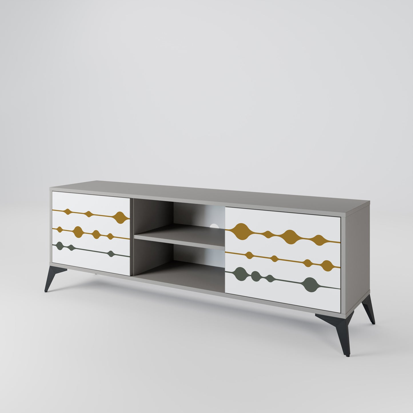 VIVID TONE 2-Door TV Cabinet