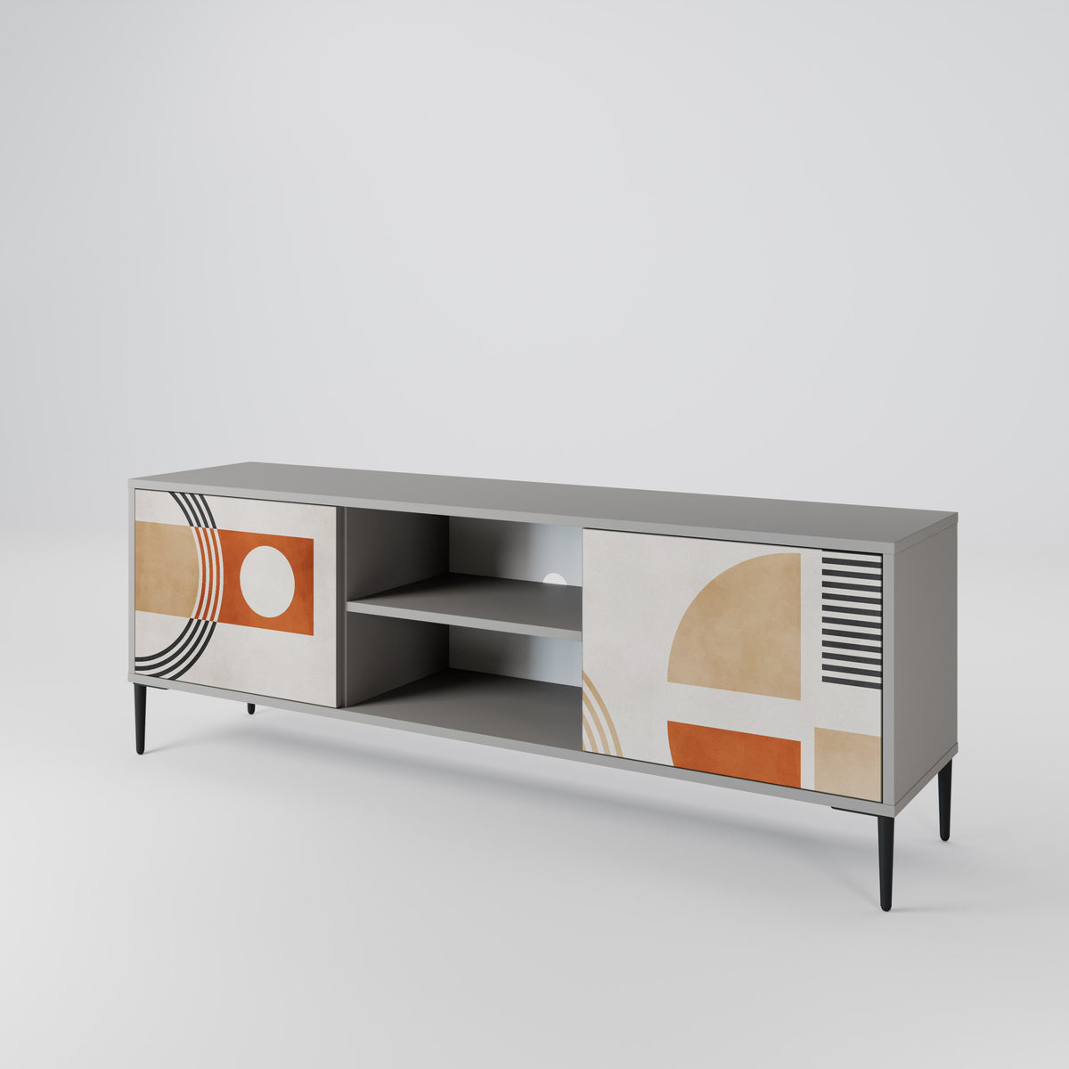 SPACE AROUND 2-Door TV Cabinet