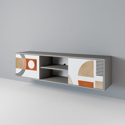 CIRCLE RHYTM 2-Door TV Cabinet