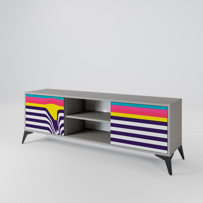 TONE COLLAPSE 2-Door TV Cabinet