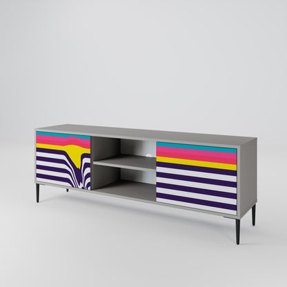 TONE COLLAPSE 2-Door TV Cabinet