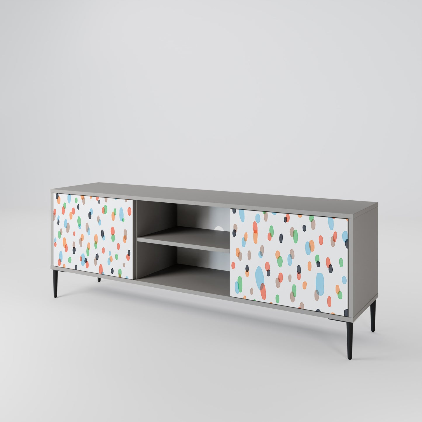 ENERGETIC SPOTS 2-Door TV Cabinet
