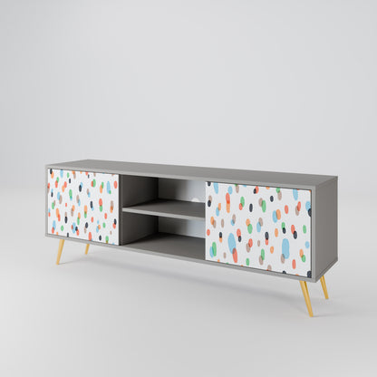 ENERGETIC SPOTS 2-Door TV Cabinet