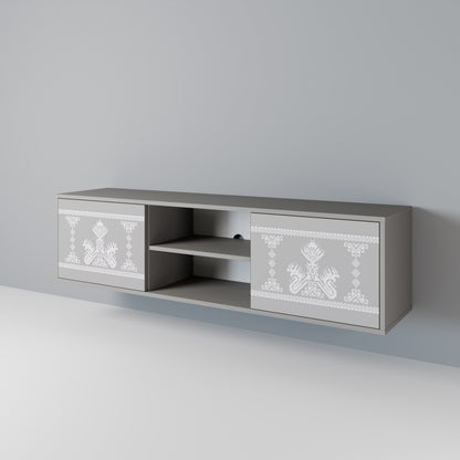 THAI GRAY 2-Door TV Cabinet