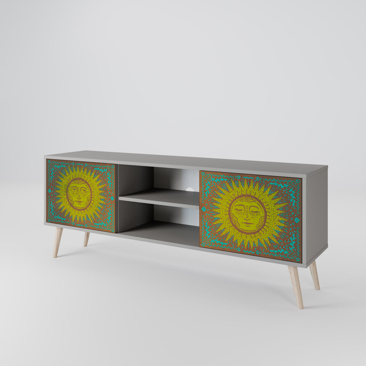 SUNSHINE EULOGY 2-Door TV Cabinet