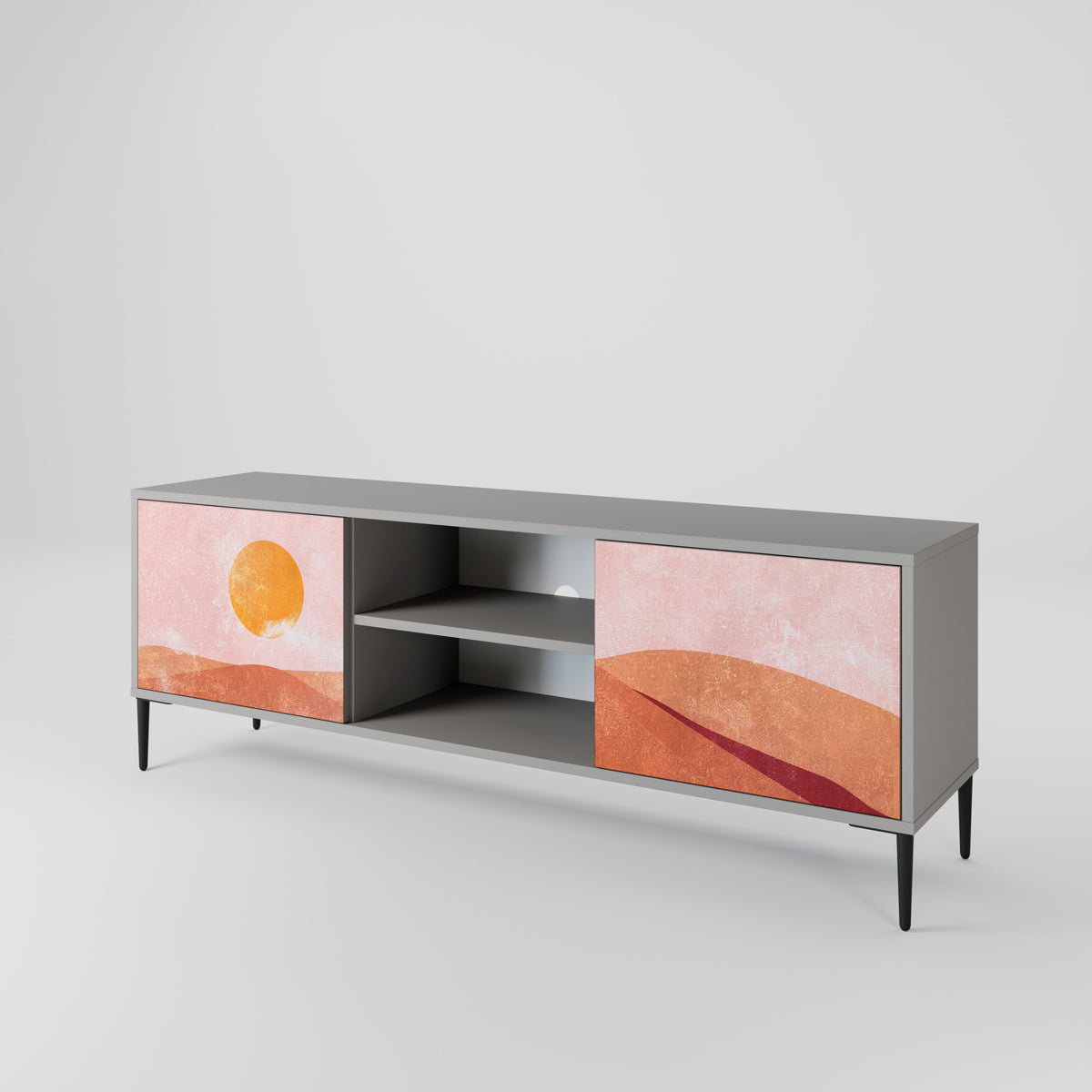 LUMINOUS SUNLIGHT 2-Door TV Cabinet