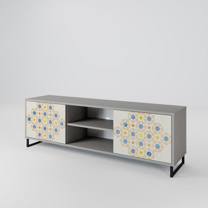 PATTERNED PRISM 2-Door TV Cabinet